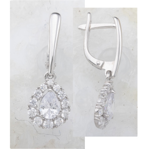 12100111704-501 Серьги (Ag 925)