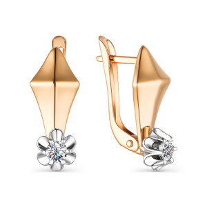 022128 Серьги (Au 585)