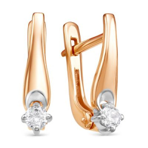 47-5-317-103-2К-БР Серьги (Au 585)