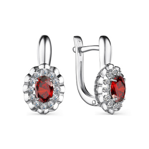 02-3029-00ГР-00 Серьги (Ag 925)