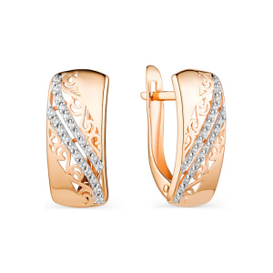 021943-с1,83фиа Серьги (Au 585)