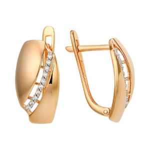 С-40063700 Серьги (Au 585)