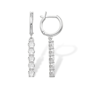 12100111920-501-с4,45фиа Серьги (Ag 925)