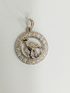 8402с рак Подвеска (Ag 925)