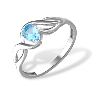 1020019534-17,5-гранат Кольцо (Ag 925)