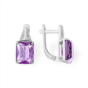 Серьги из серебра