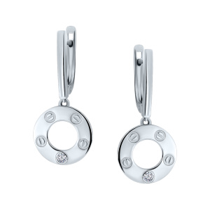 Серьги из серебра