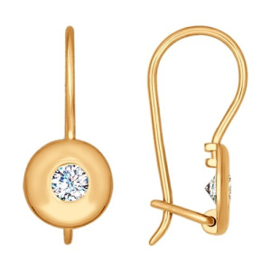 Серьги из золота