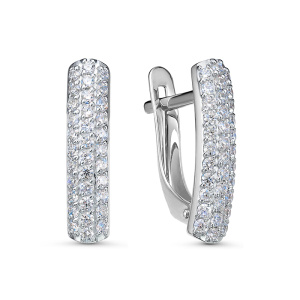 Серьги из серебра