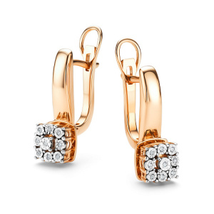 Серьги с бриллиантами