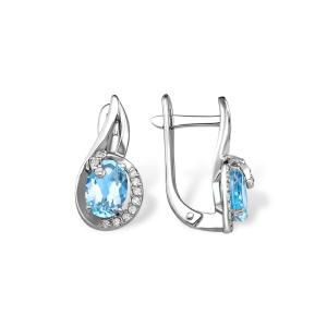 Серьги из серебра