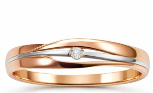 12-брил-17,5 красн Кольцо (Au 585)