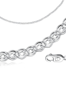 2602-505-050-55 Цепь (Ag 925)