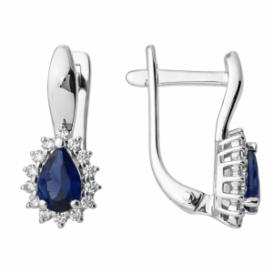 Серьги из серебра