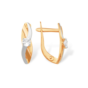 С13216707-фиа Серьги (Au 585)