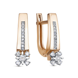 27-БР120048и Серьги (Au 585)