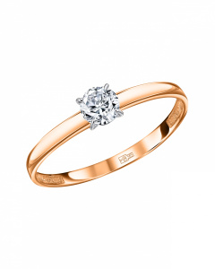 КольцоКЛ-65-бцФ,585 Кольцо (Au 585)