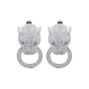 Лоск-С1047-510103-фиа Серьги (Au 585)