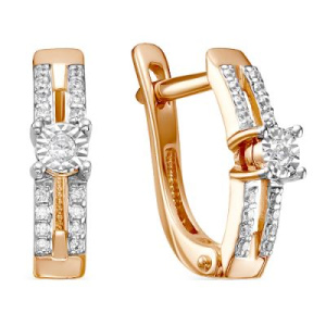 24-5-3109-103И1-2К-БР Серьги (Au 585)