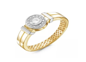 дф110023рл-16,5 Кольцо (Au 585)