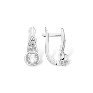 Серьги из серебра