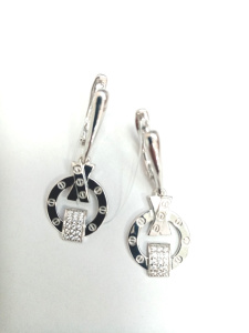Серьги из серебра