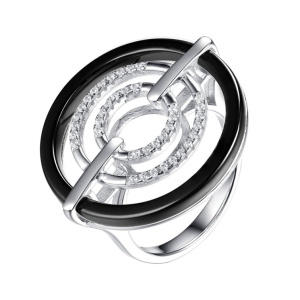 TC-R00614-B-W-X-17,5 Кольцо (Ag 925)