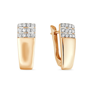 022575-с2,22фиа Серьги (Au 585)