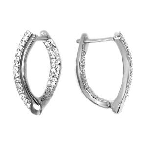 Серьги из серебра