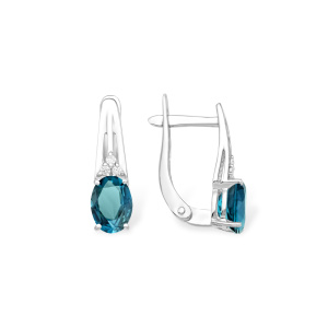 Серьги из серебра