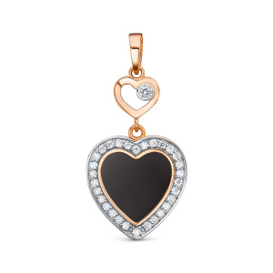 30150-оникс фиа Подвеска (Au 585)