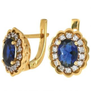 831115с ст.а Серьги (Ag 925)