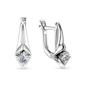 02-0694-00КЦ-00 Серьги (Ag 925)