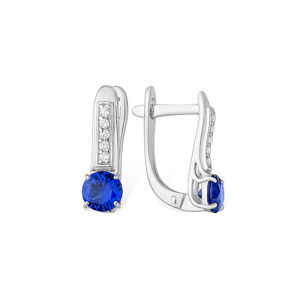 Серьги из серебра