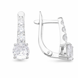 Серьги из серебра