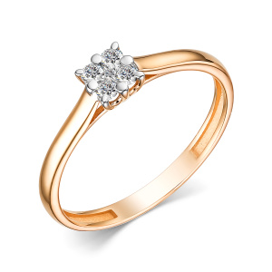 25-15428-100-18БР Кольцо (Au 585)