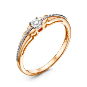 13-5-2135-103И1-1К-БР17 Кольцо (Au 585)