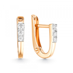 022972-с1,1фиа Серьги (Au 585)