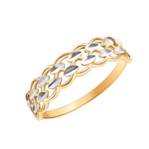 10913а-18,5 Кольцо (Au 585)