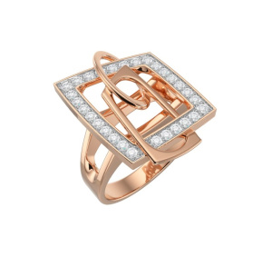 К385-1В-5101-17.5 Кольцо (Au 585)