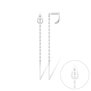 12000113135-б в Серьги (Ag 925)