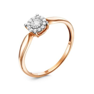 15-5-2432-103И2-1К-БР16.5 Кольцо (Au 585)