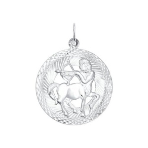 94030878-круг стрел. Подвеска (Ag 925)