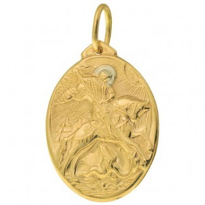 85844с Св. Георгий-6 Подвеска (Ag 925)