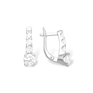 Серьги из серебра
