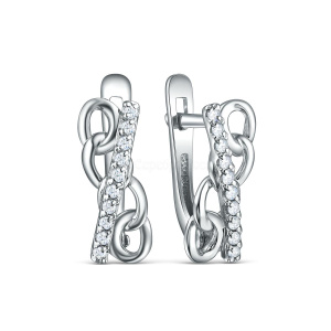 Серьги из серебра