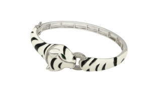 (24,28) Браслет тигр бел Браслет (Ag 925)