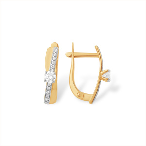 С1327615 Серьги (Au 585)