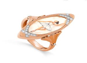 51-11-01838-6200-18 Кольцо (Au 585)