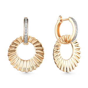 с5723 Серьги (Au 585)